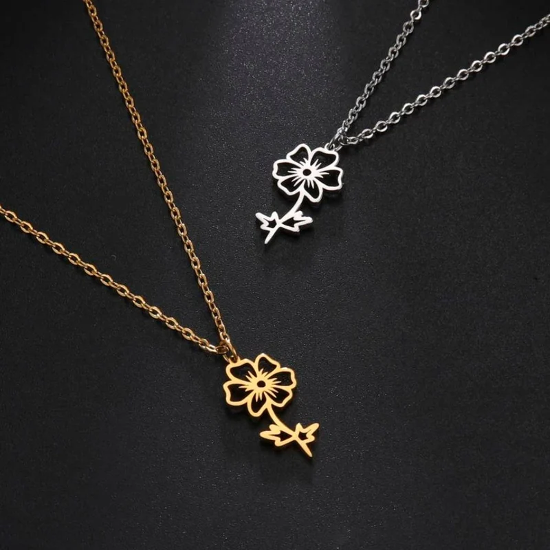 Collier Fleur Cosmos