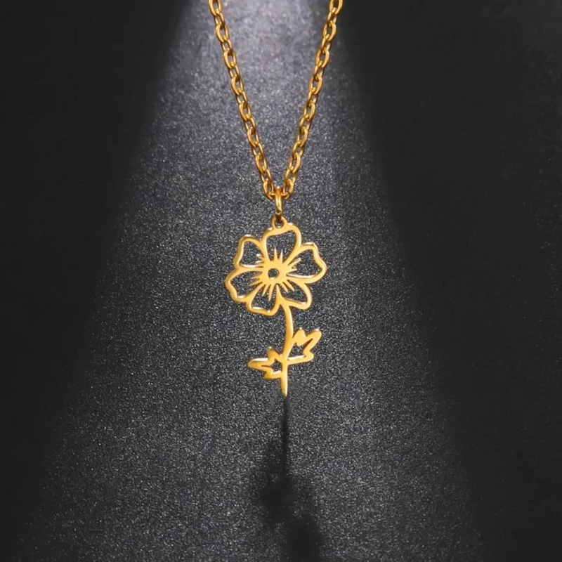 Collier Fleur Cosmos