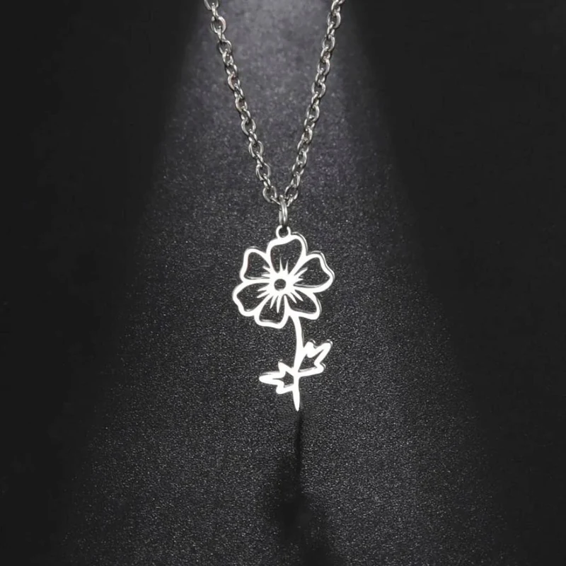 Collier Fleur Cosmos