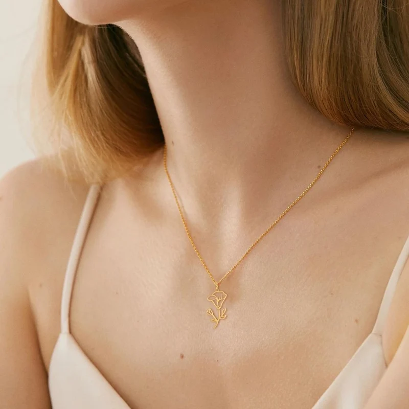 Collier Fleur Matin