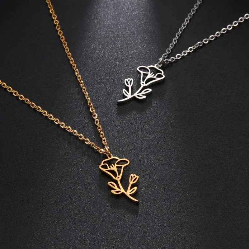 Collier Fleur Matin