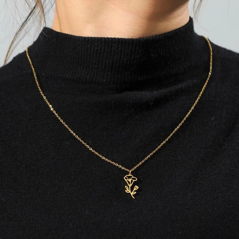 Collier Fleur Matin