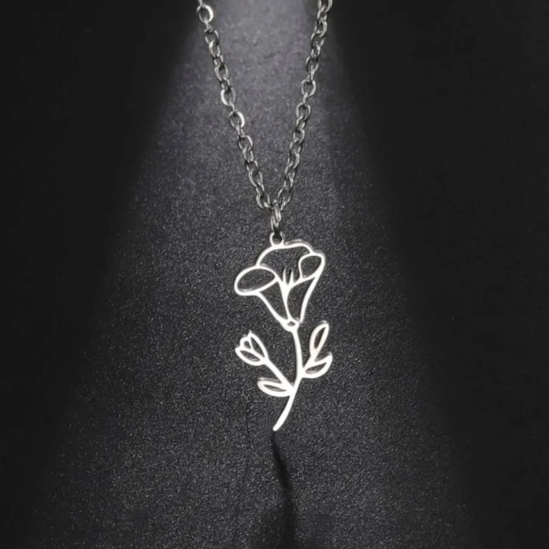Collier Fleur Matin