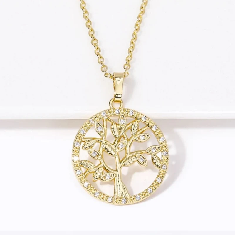 Collier Arbre de Vie en Or