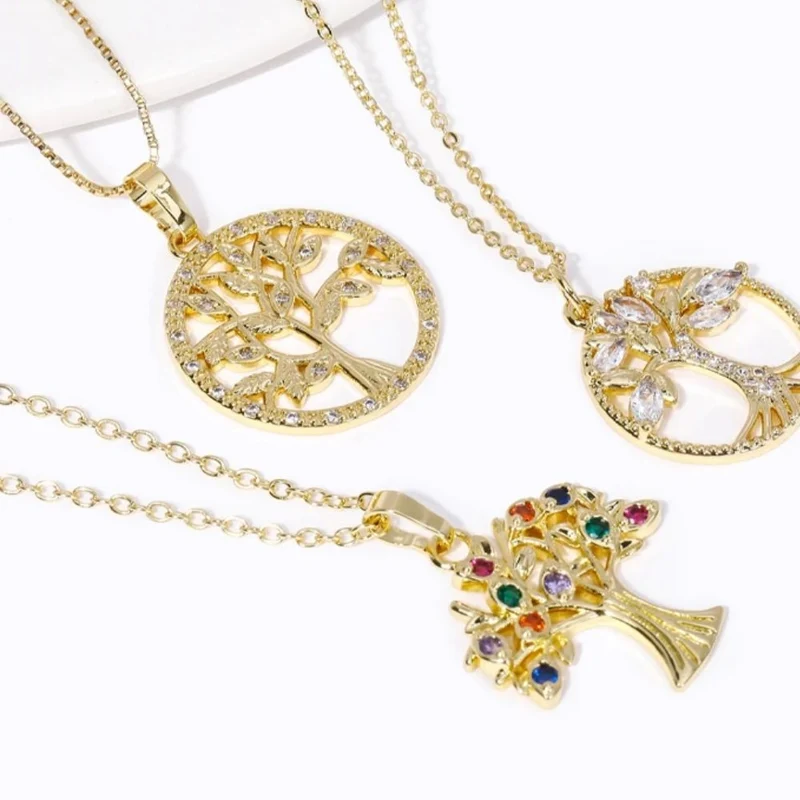 Collier Arbre de Vie en Or