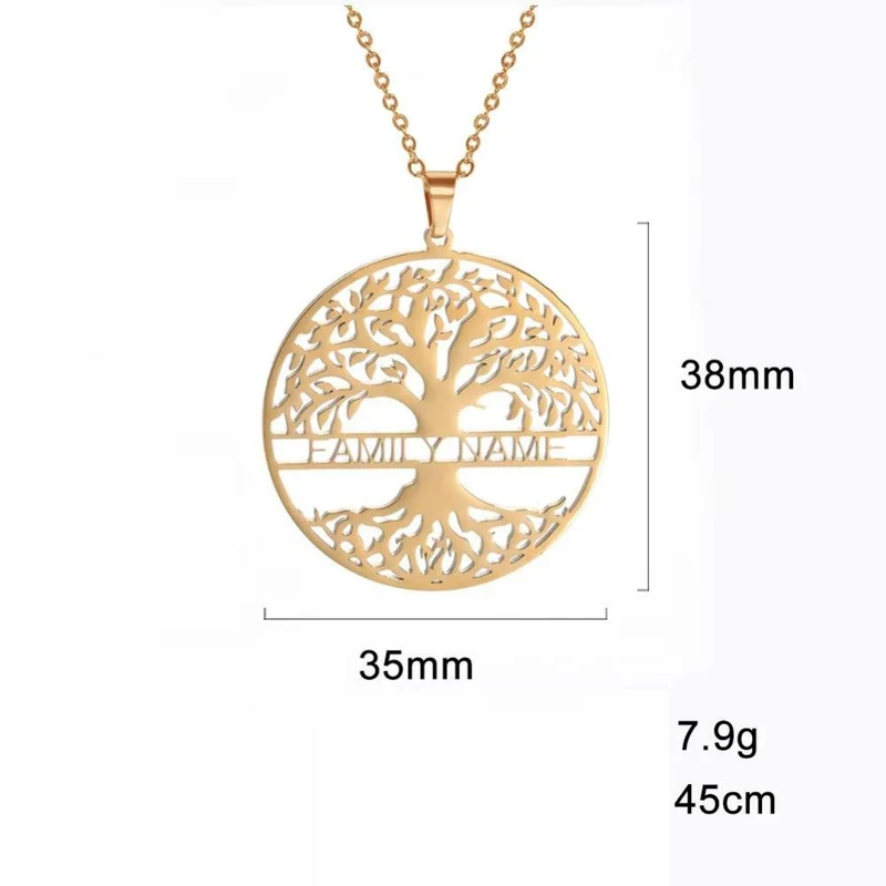 Collier Arbre Généalogique