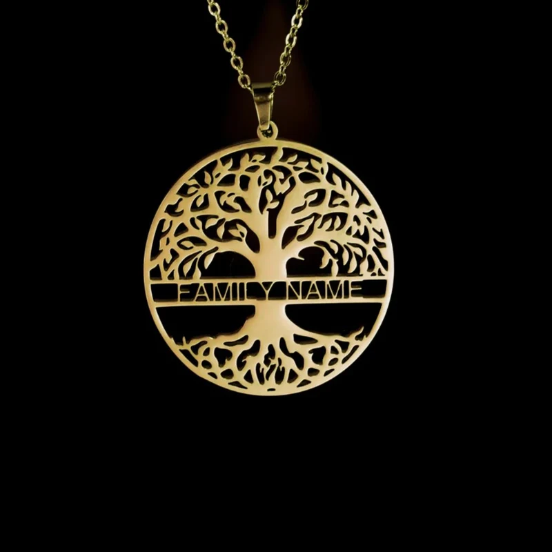 Collier Arbre Généalogique