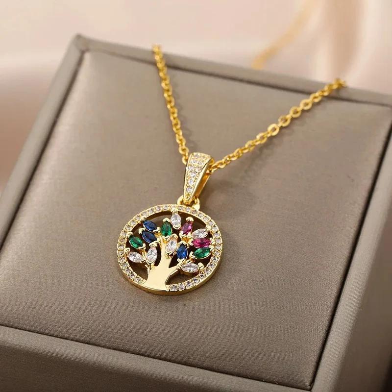 Collier Arbre de Vie 7 Chakrats