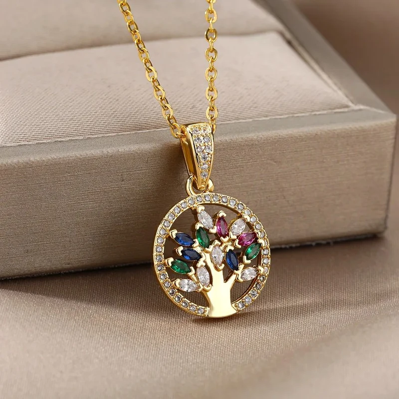 Collier Arbre de Vie 7 Chakrats
