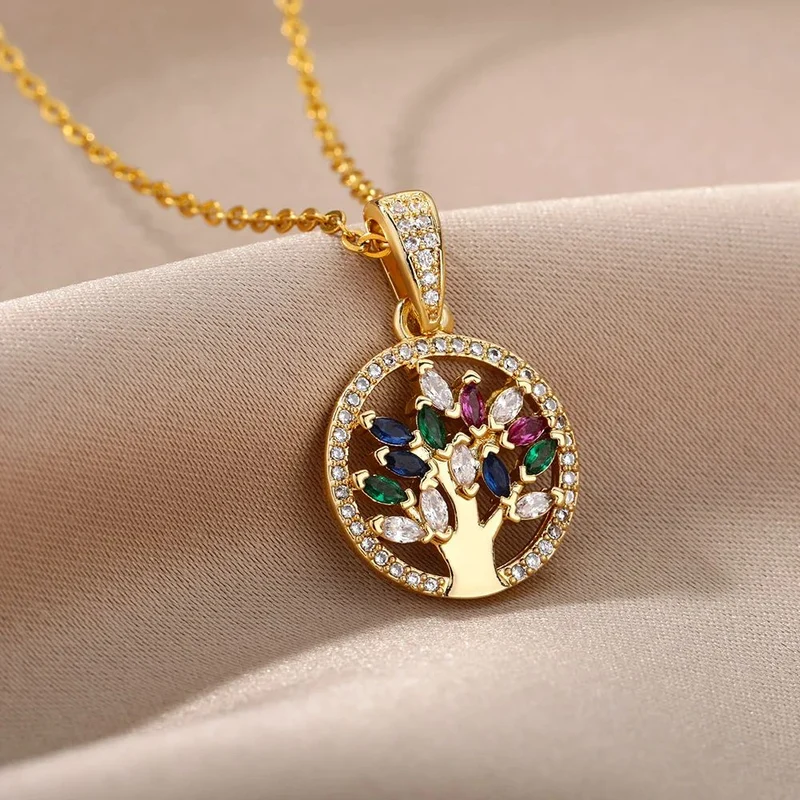 Collier Arbre de Vie 7 Chakrats