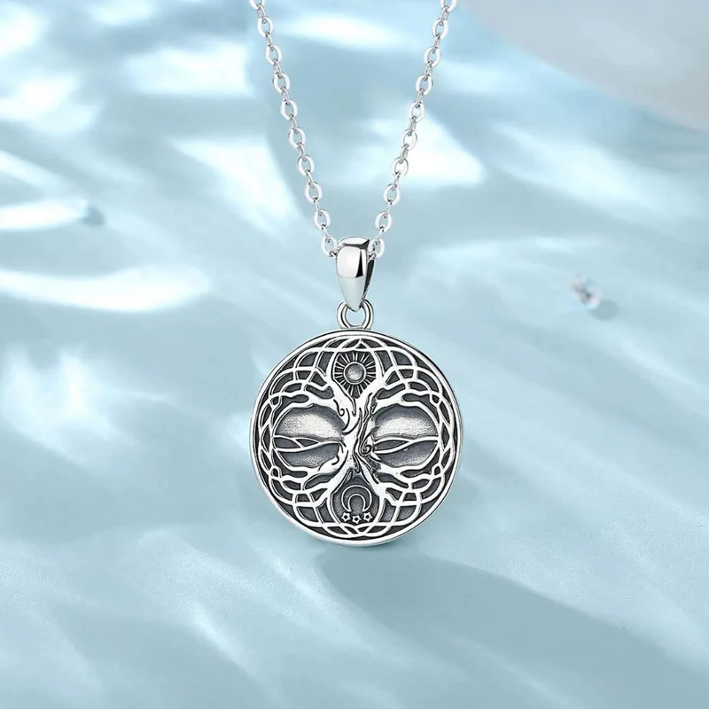 Collier Médaille Arbre