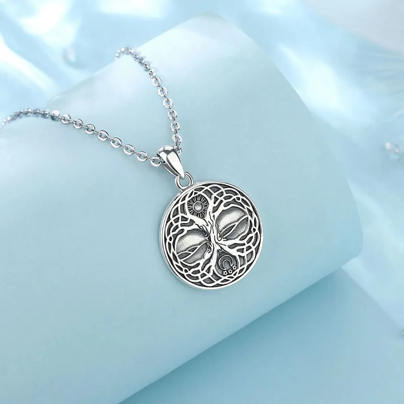 Collier Médaille Arbre