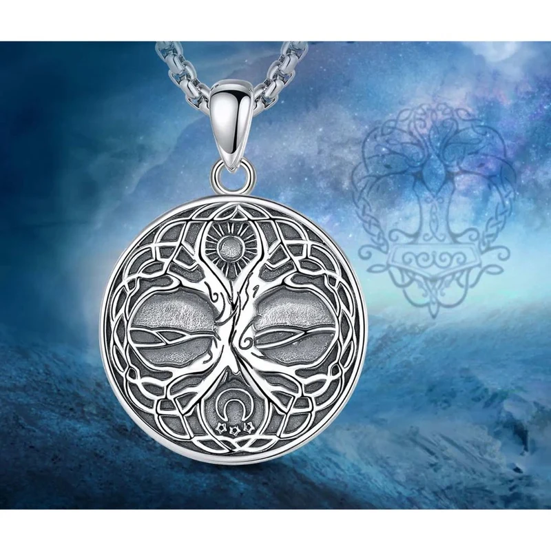 Collier Médaille Arbre