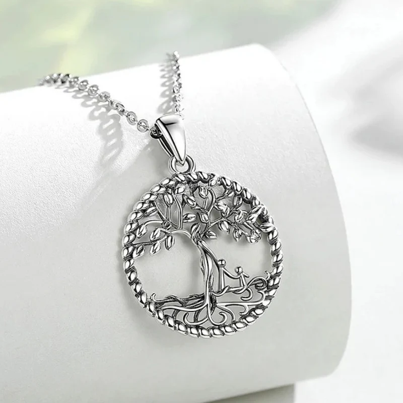 Collier Arbre de Vie Mère et Enfants