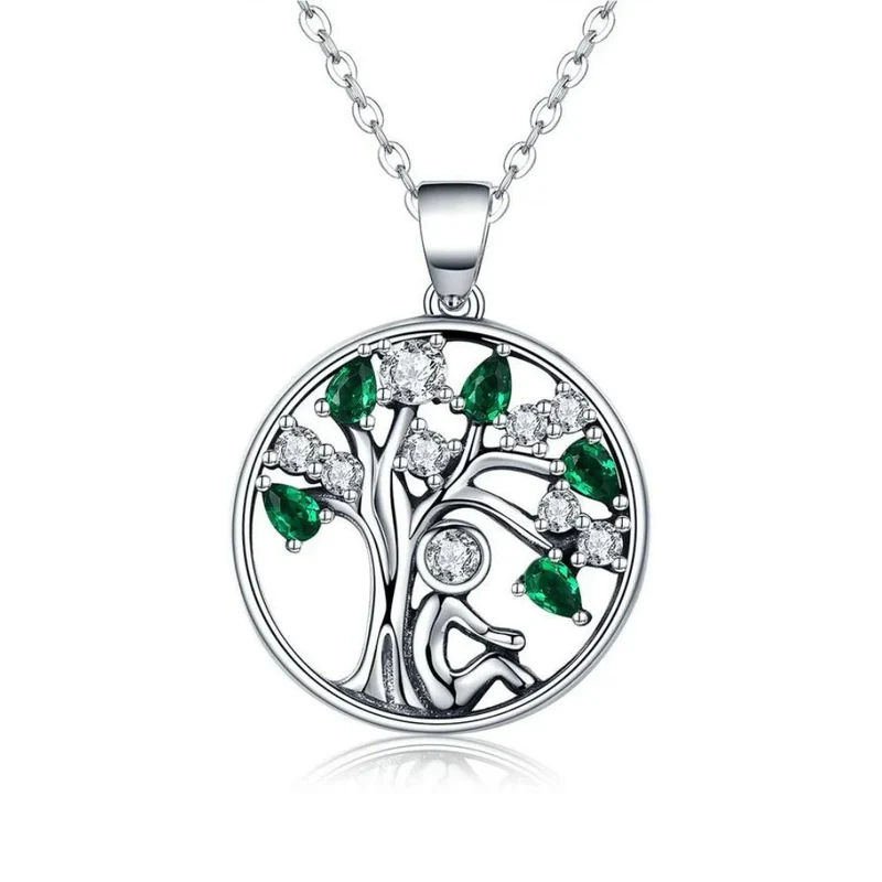 Collier Arbre de Vie Solitaire
