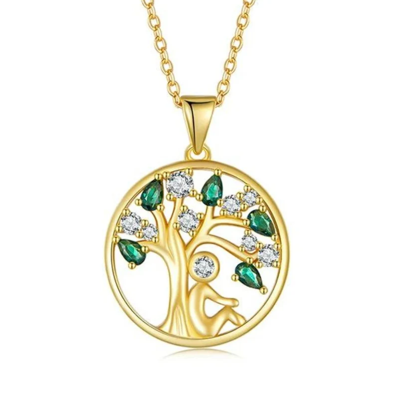 Collier Arbre de Vie Solitaire