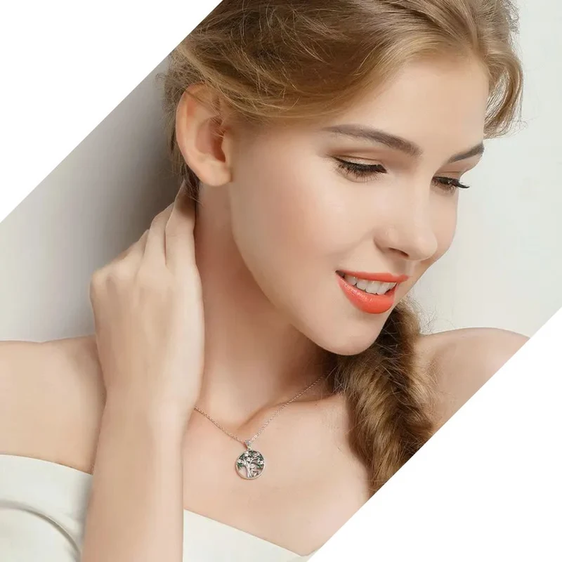 Collier Arbre de Vie Solitaire