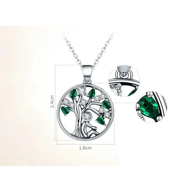 Collier Arbre de Vie Solitaire