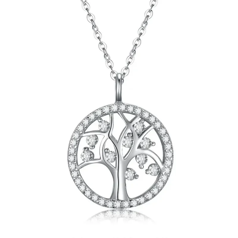 Collier Arbre Diamants