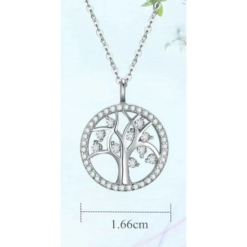 Collier Arbre Diamants