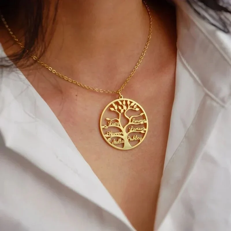 Collier Arbre de Vie Personnalisable