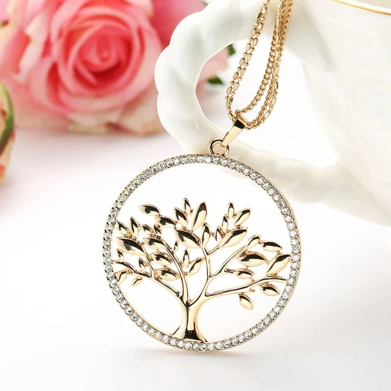 Collier Arbre de Vie Couronne