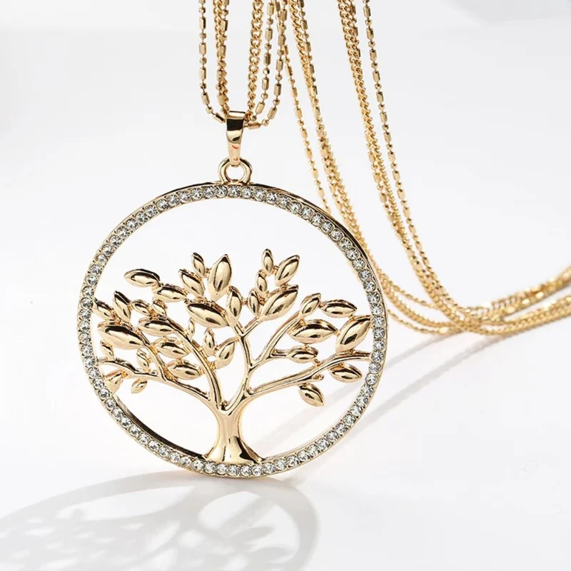 Collier Arbre de Vie Couronne
