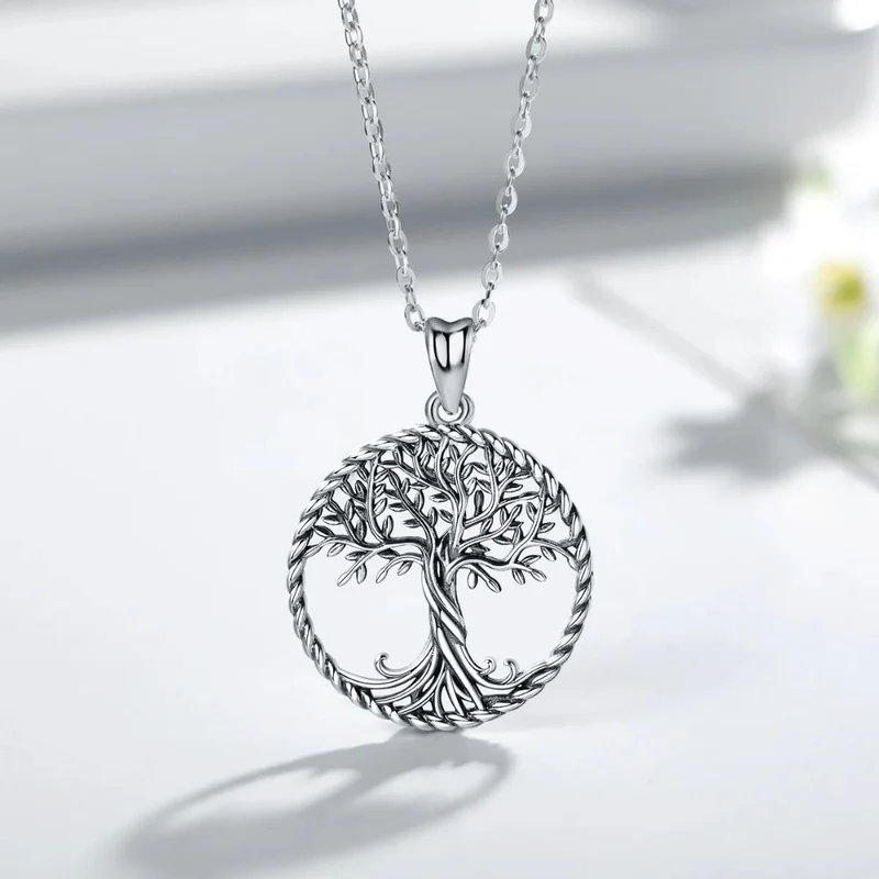 Collier Arbre Argent