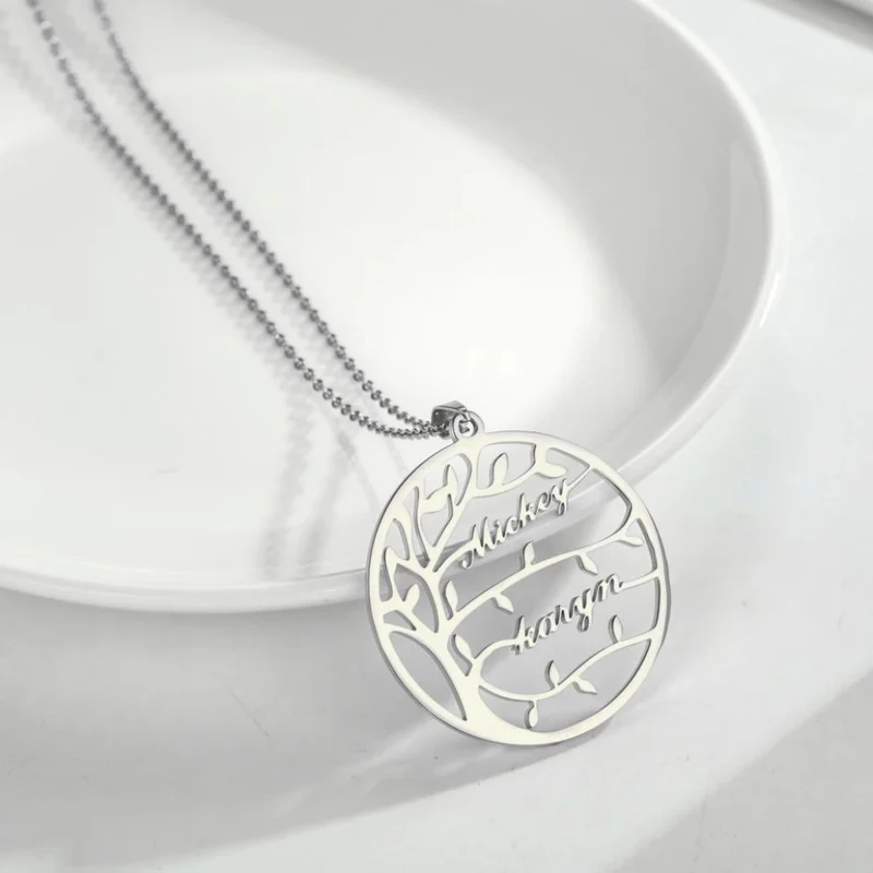 Collier Arbre de Vie Prénom