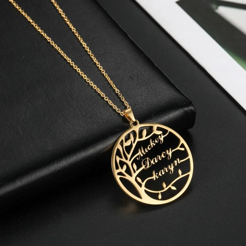 Collier Arbre de Vie Prénom