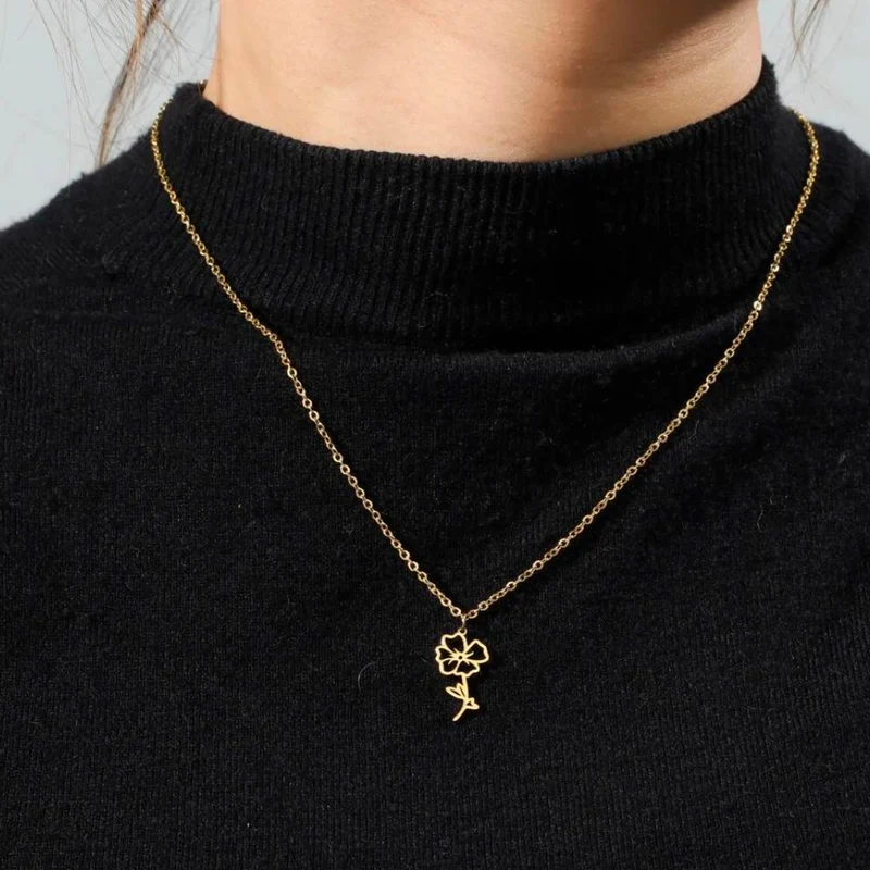 Collier Fleur Pop