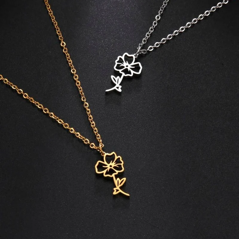 Collier Fleur Pop