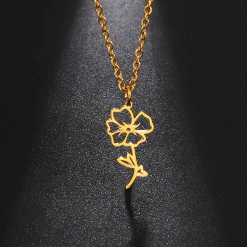 Collier Fleur Pop