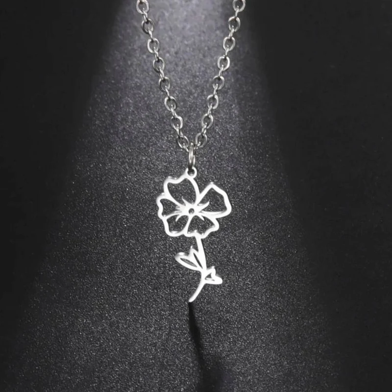 Collier Fleur Pop