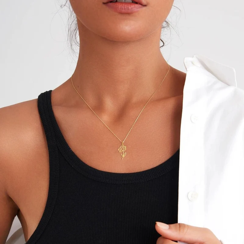 Collier Fleur Lotus