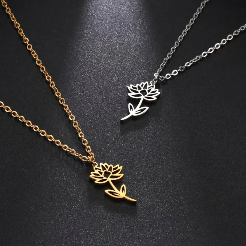 Collier Fleur Lotus