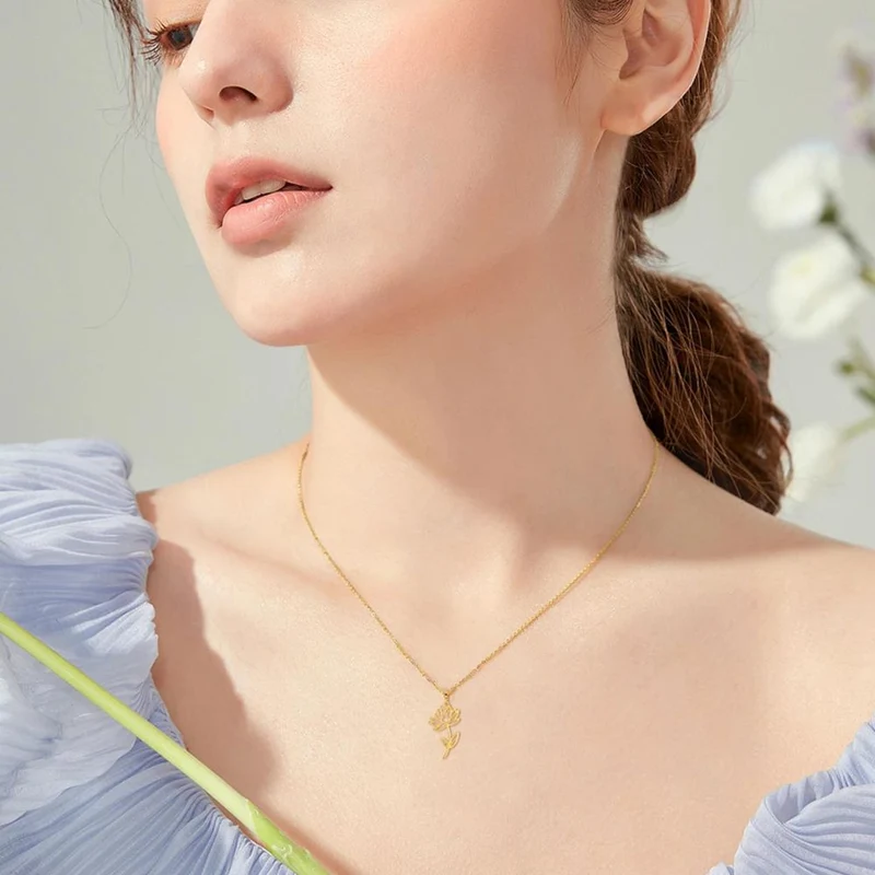 Collier Fleur Lotus