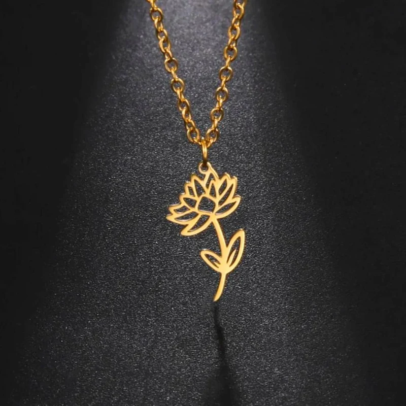 Collier Fleur Lotus