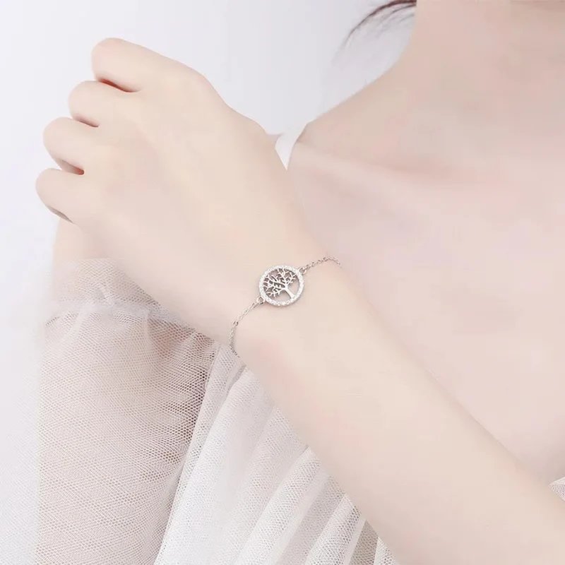 Bracelet Arbre de Vie en Argent
