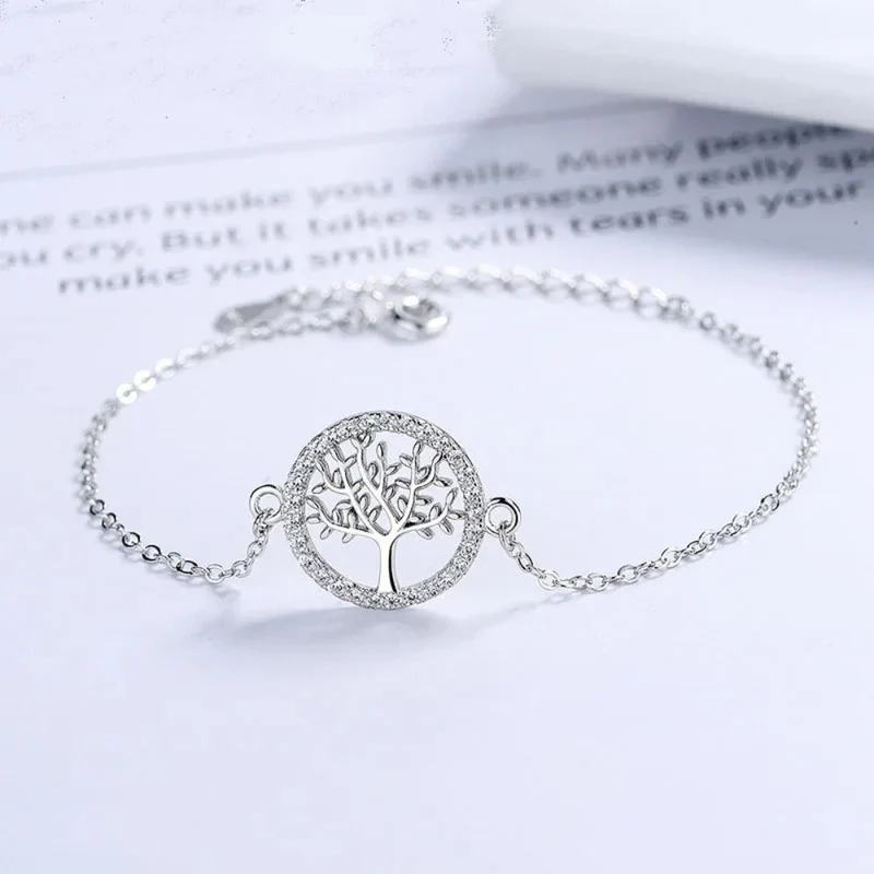 Bracelet Arbre de Vie en Argent