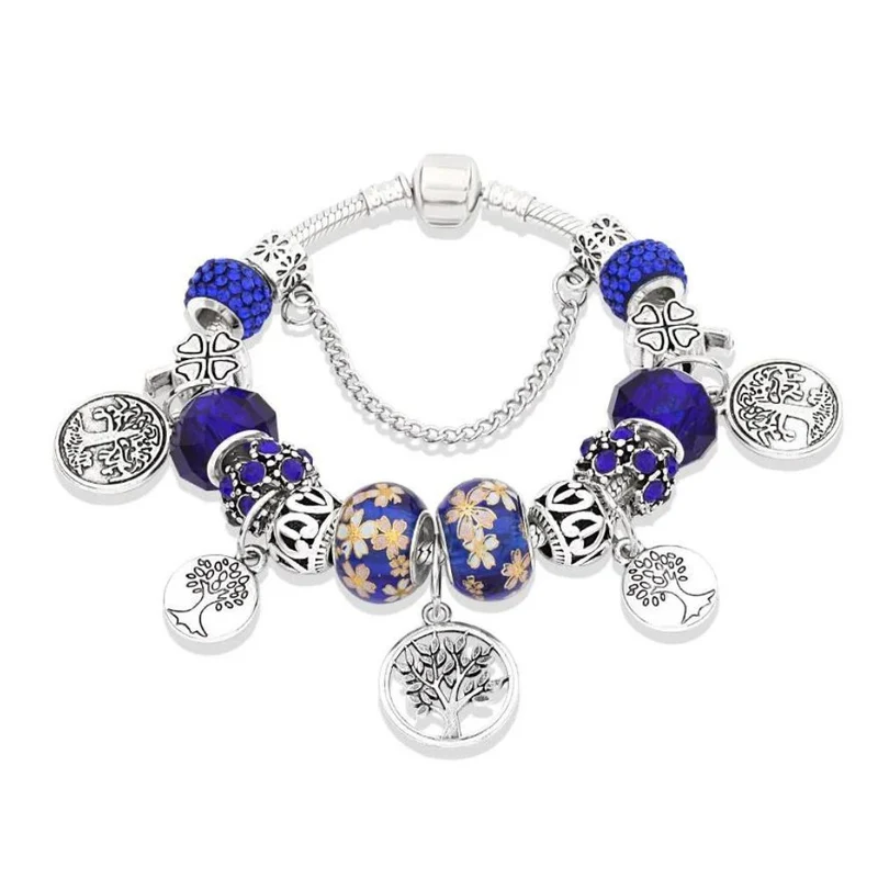 Bracelet Arbre de Vie Breloques Multiples