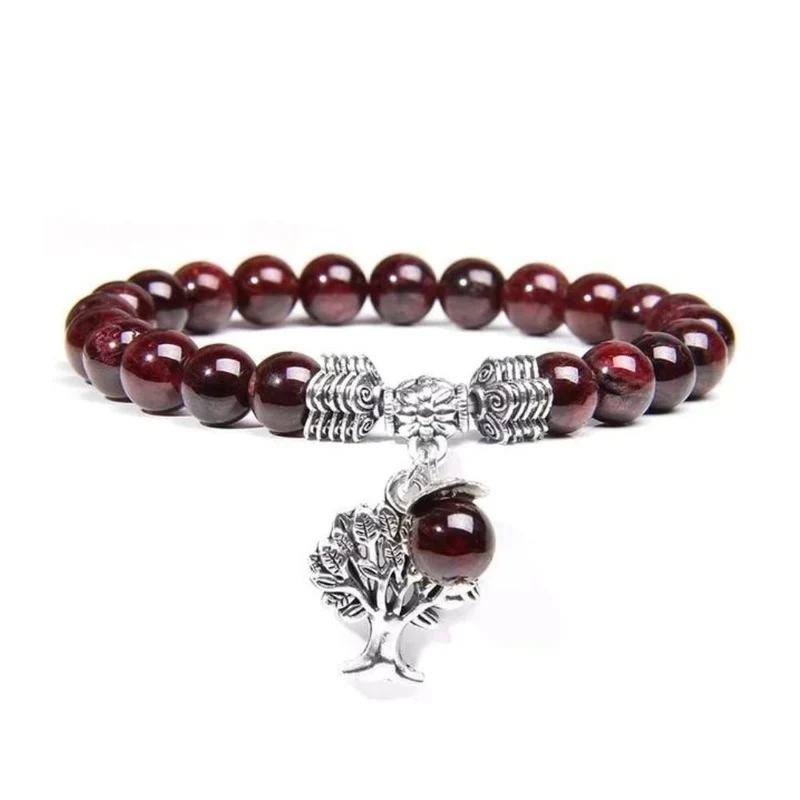 Bracelet Arbre de Vie Perle Argent