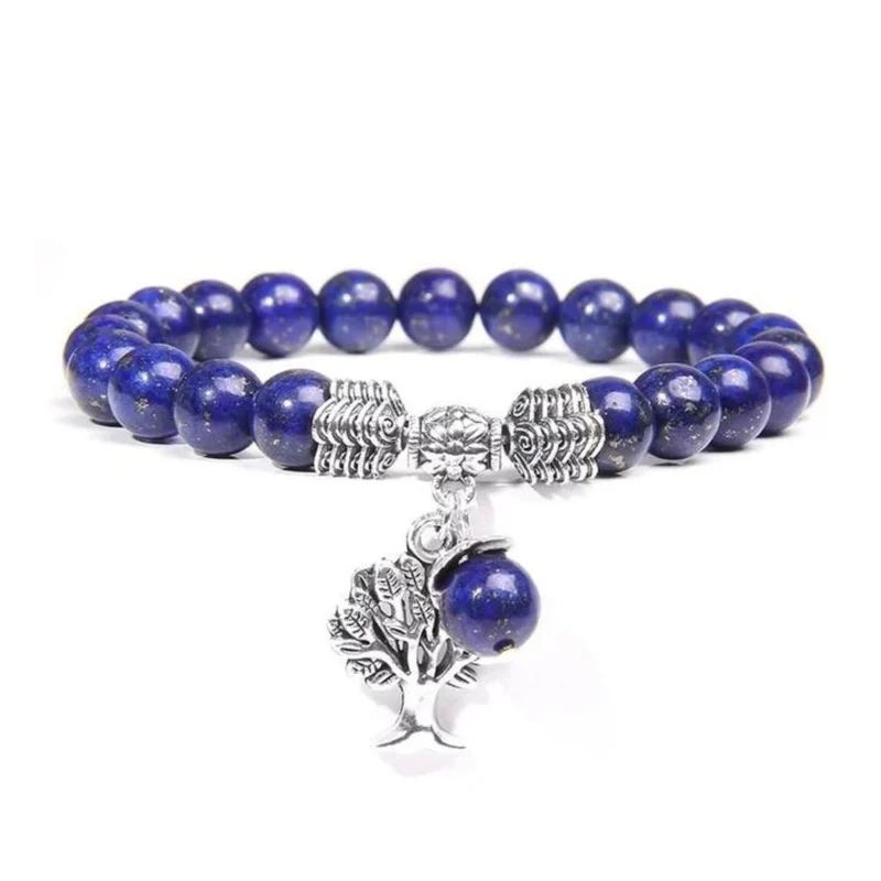Bracelet Arbre de Vie Perle Argent