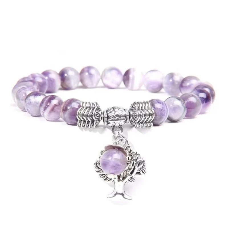Bracelet Arbre de Vie Perle Argent