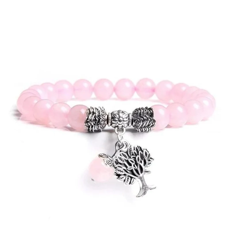Bracelet Arbre de Vie Perle Argent