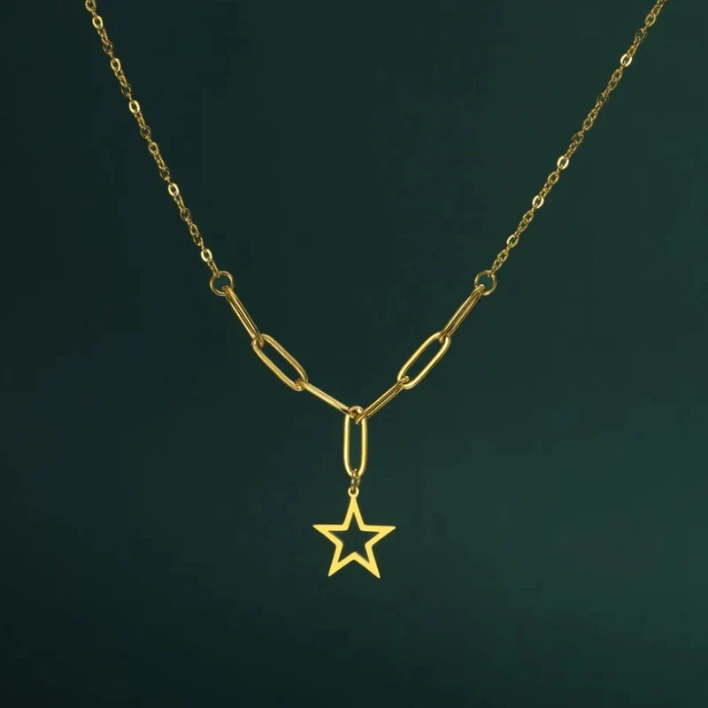 Collier Étoile en Breloque