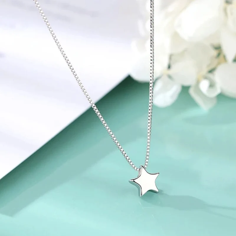 Collier Étoile Argent