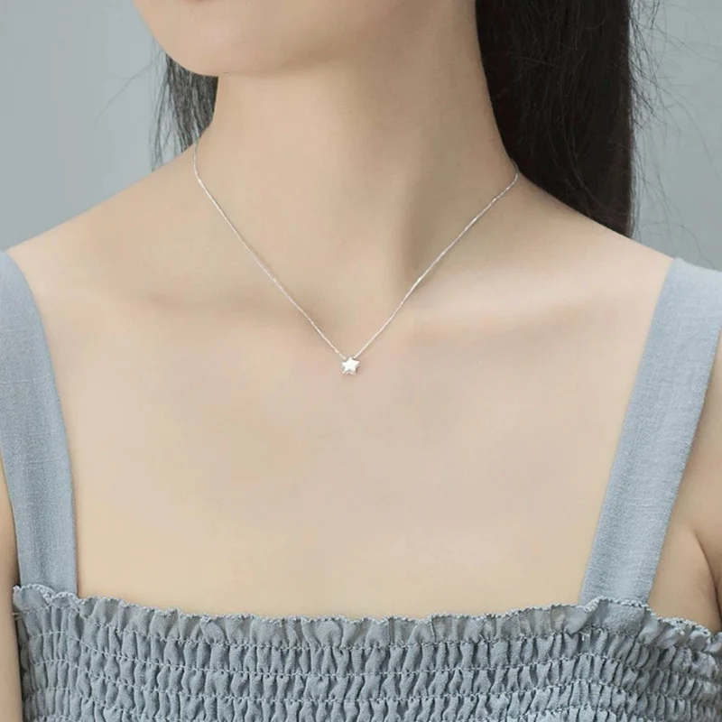 Collier Étoile Argent