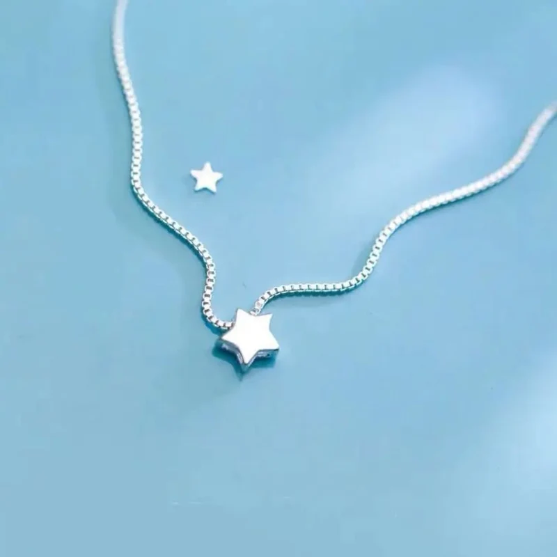 Collier Étoile Argent
