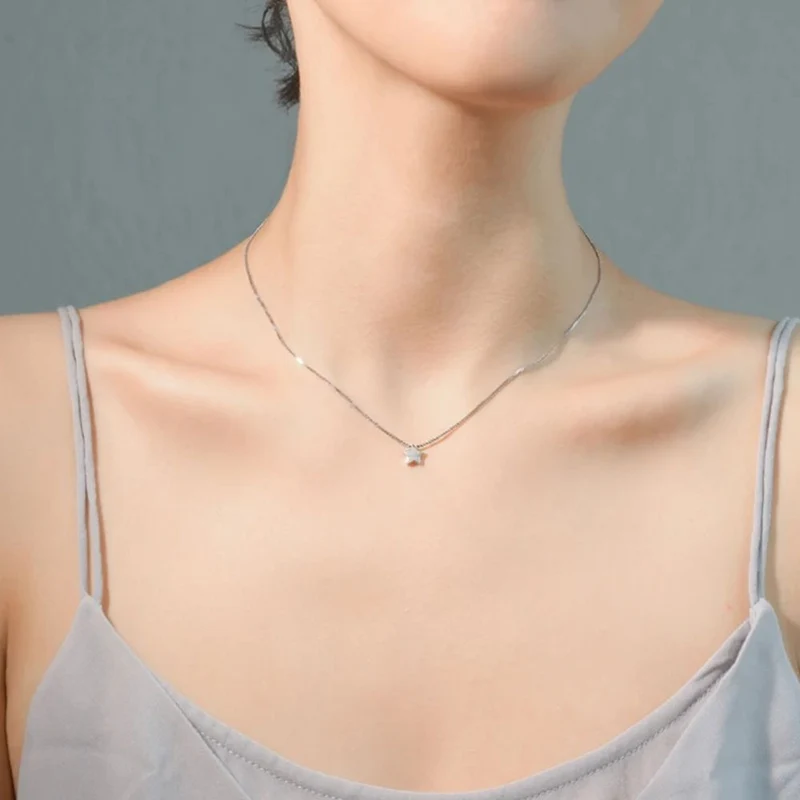 Collier Étoile Argent